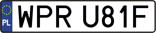 WPRU81F