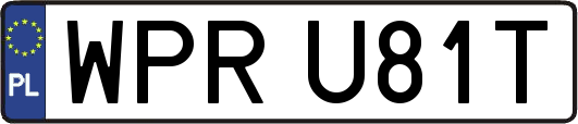 WPRU81T