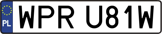 WPRU81W