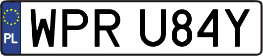 WPRU84Y