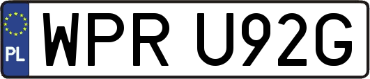 WPRU92G