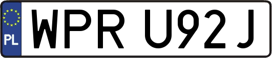 WPRU92J