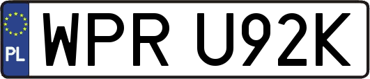 WPRU92K