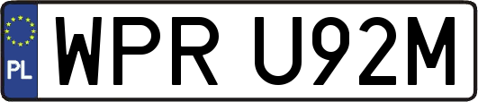 WPRU92M