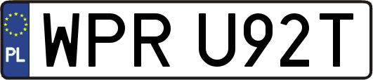 WPRU92T