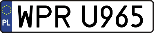 WPRU965