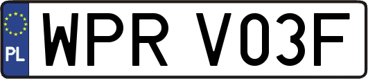 WPRV03F