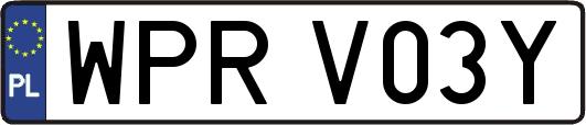 WPRV03Y
