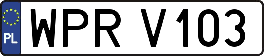 WPRV103