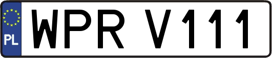 WPRV111