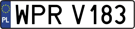 WPRV183