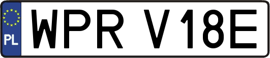 WPRV18E