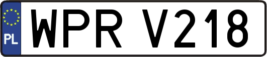 WPRV218