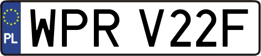 WPRV22F