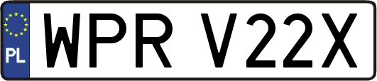 WPRV22X