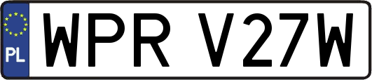WPRV27W