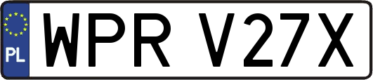 WPRV27X