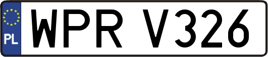 WPRV326