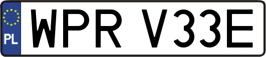 WPRV33E