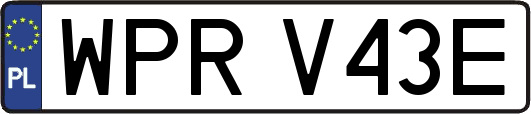 WPRV43E