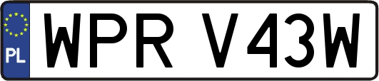 WPRV43W