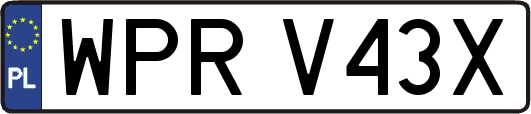 WPRV43X
