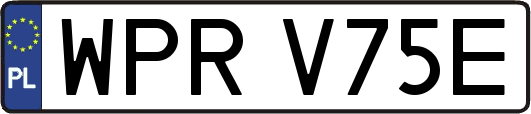 WPRV75E