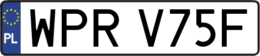 WPRV75F