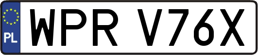 WPRV76X
