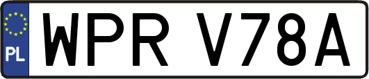 WPRV78A