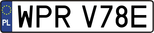 WPRV78E