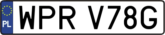 WPRV78G