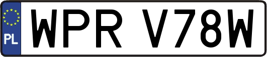 WPRV78W