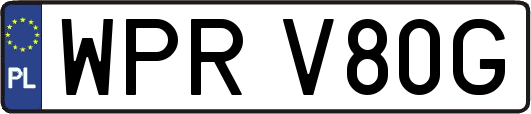 WPRV80G