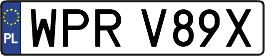 WPRV89X
