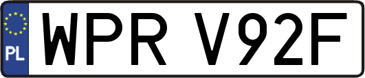 WPRV92F
