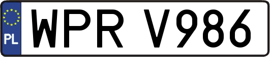 WPRV986