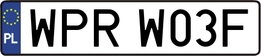 WPRW03F