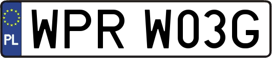 WPRW03G