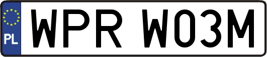 WPRW03M