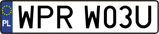 WPRW03U