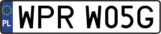 WPRW05G