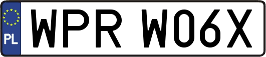 WPRW06X