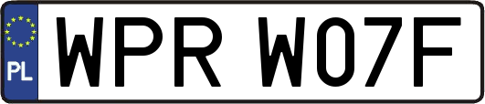 WPRW07F