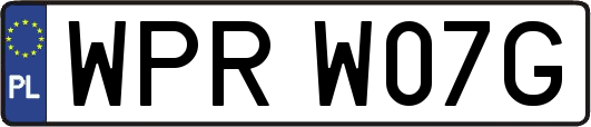 WPRW07G