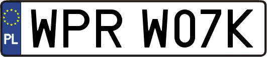 WPRW07K