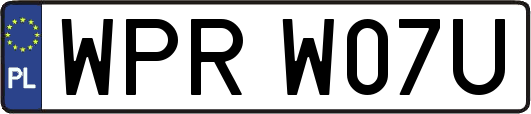 WPRW07U
