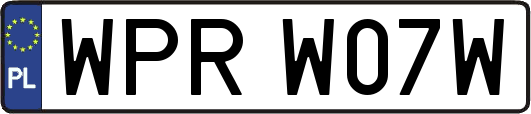 WPRW07W