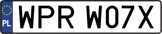WPRW07X