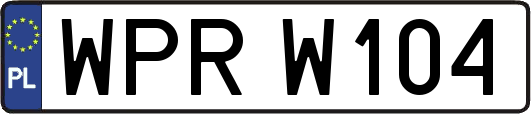 WPRW104